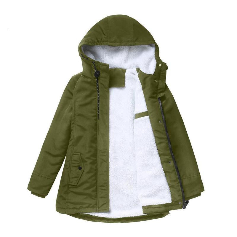 AMINA™ - Insulated Winter Jacket with Hood and Quilted Lining for Ultimate Warmth