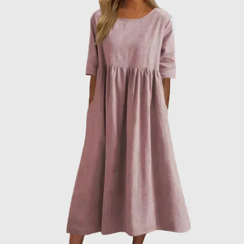 Joy | Timeless Flowing Midi Dress