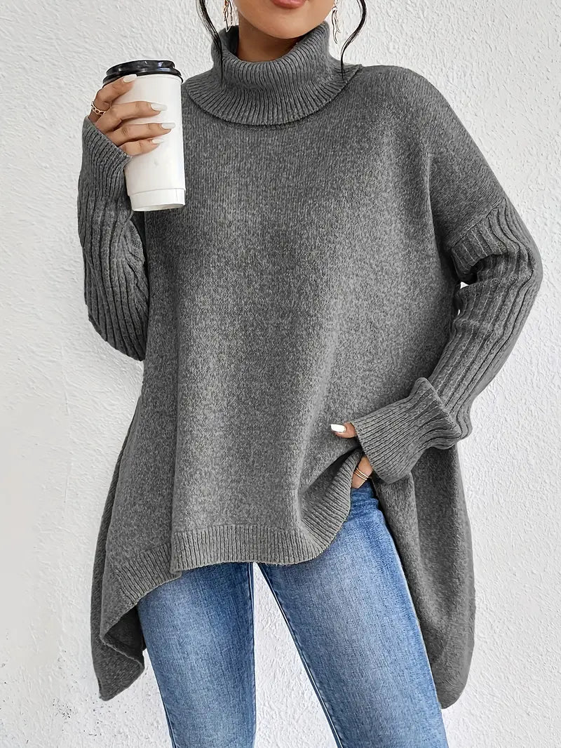 Bridgette™ - Comfortable Long Turtleneck Sweater