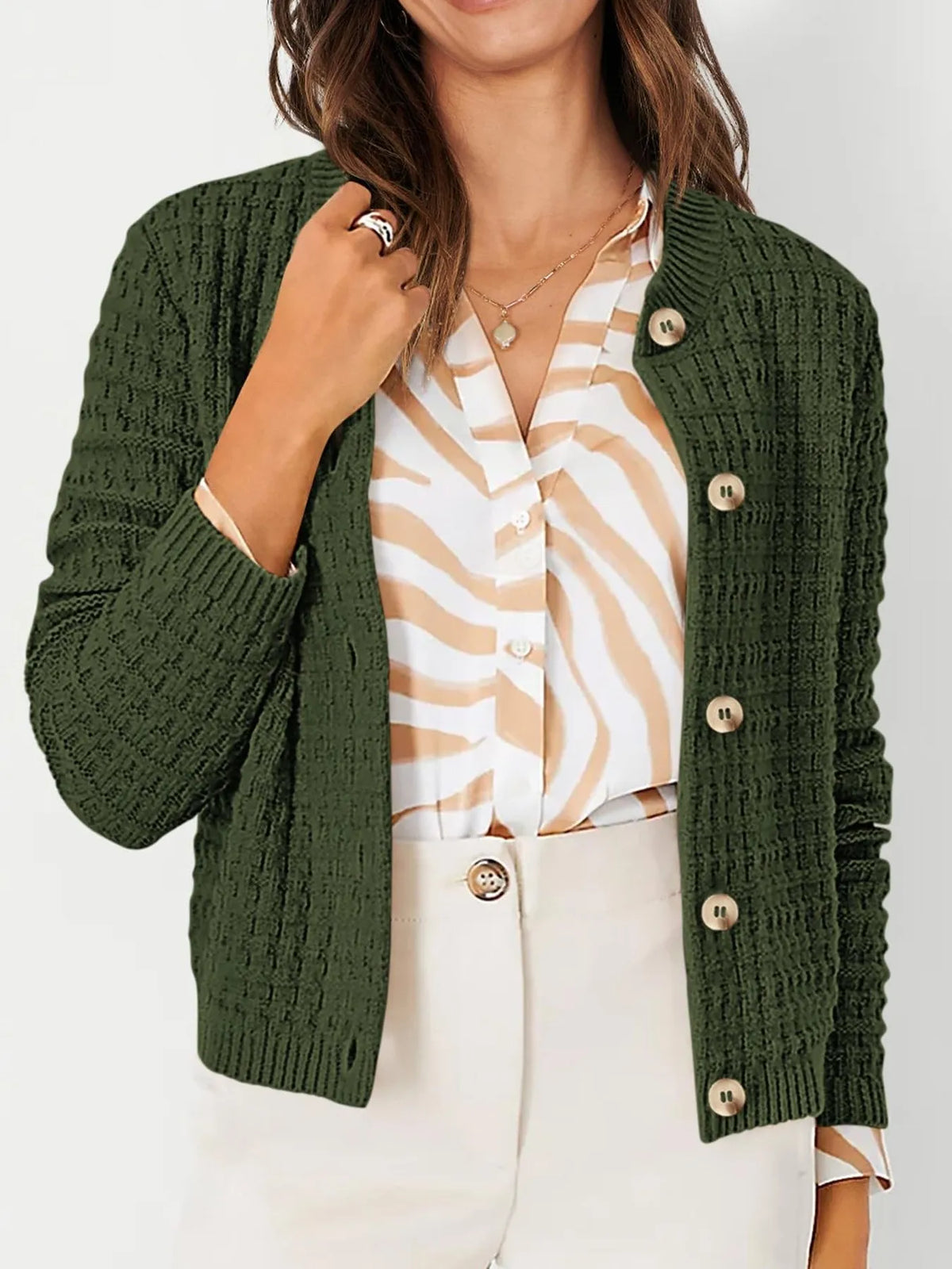 Harper™ - Button-Front Cardigan