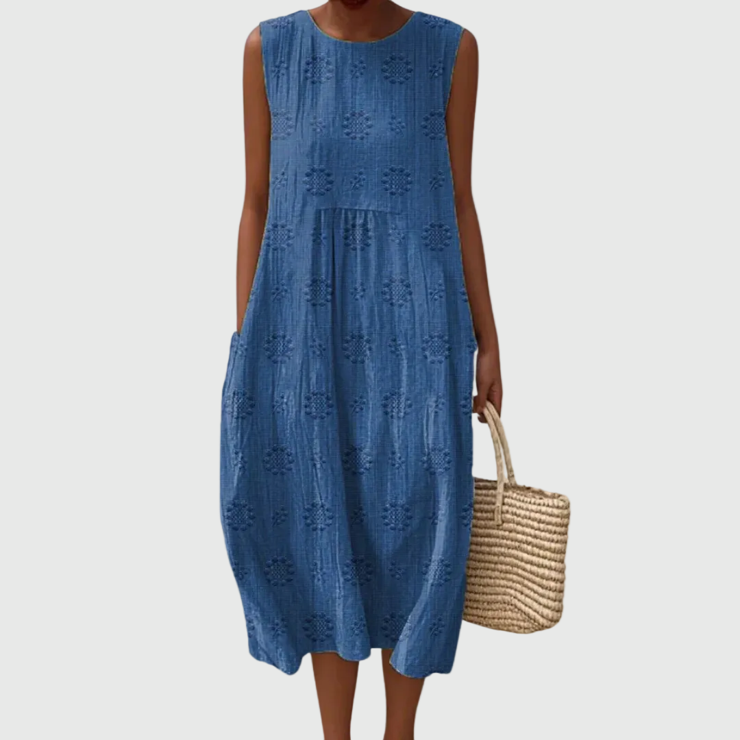 Teresa | Elegant Sleeveless Midi Dress