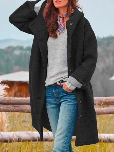 Melina - Women's Long-Sleeve Casual Fleece Plush Jacket