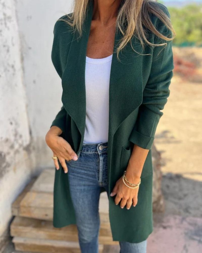 Eigona™ - Casual Lapel Cardigan Jacket