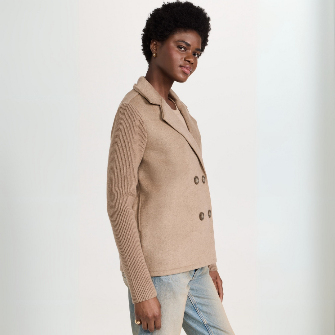 Helen™ - Knit Blazer Coat