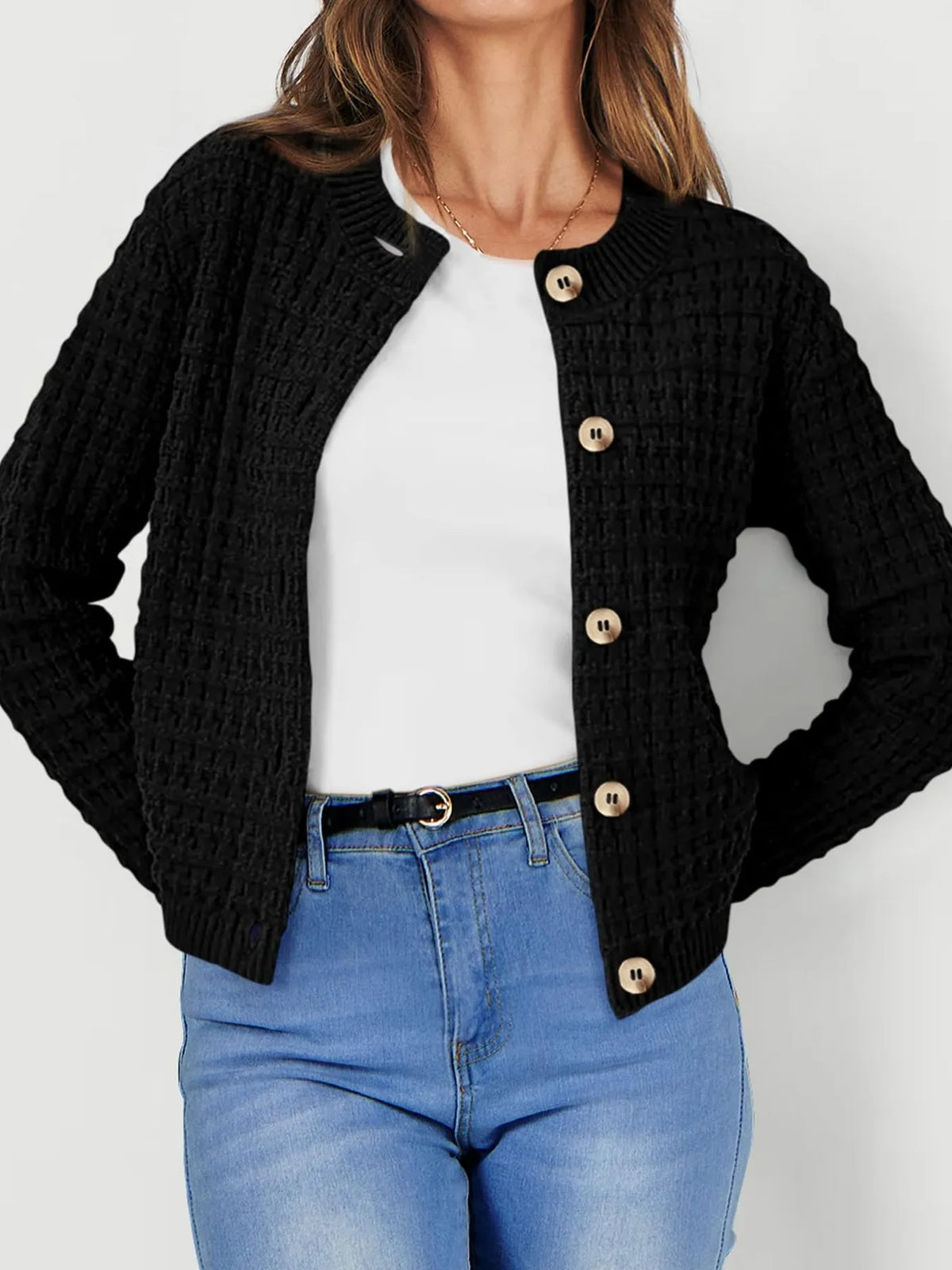 Harper™ - Button-Front Cardigan