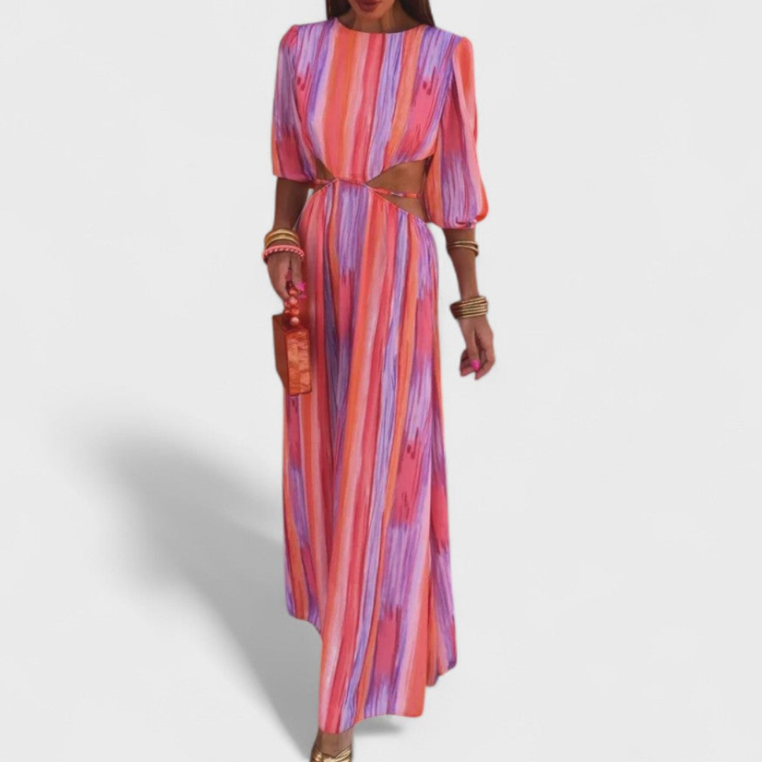 Delacroix™ | Riviera Radiance Maxi Dress