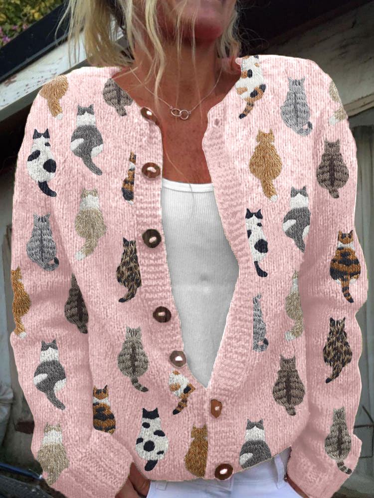 Charlotte | Women's Cardigan with Buttons and Long Sleeves