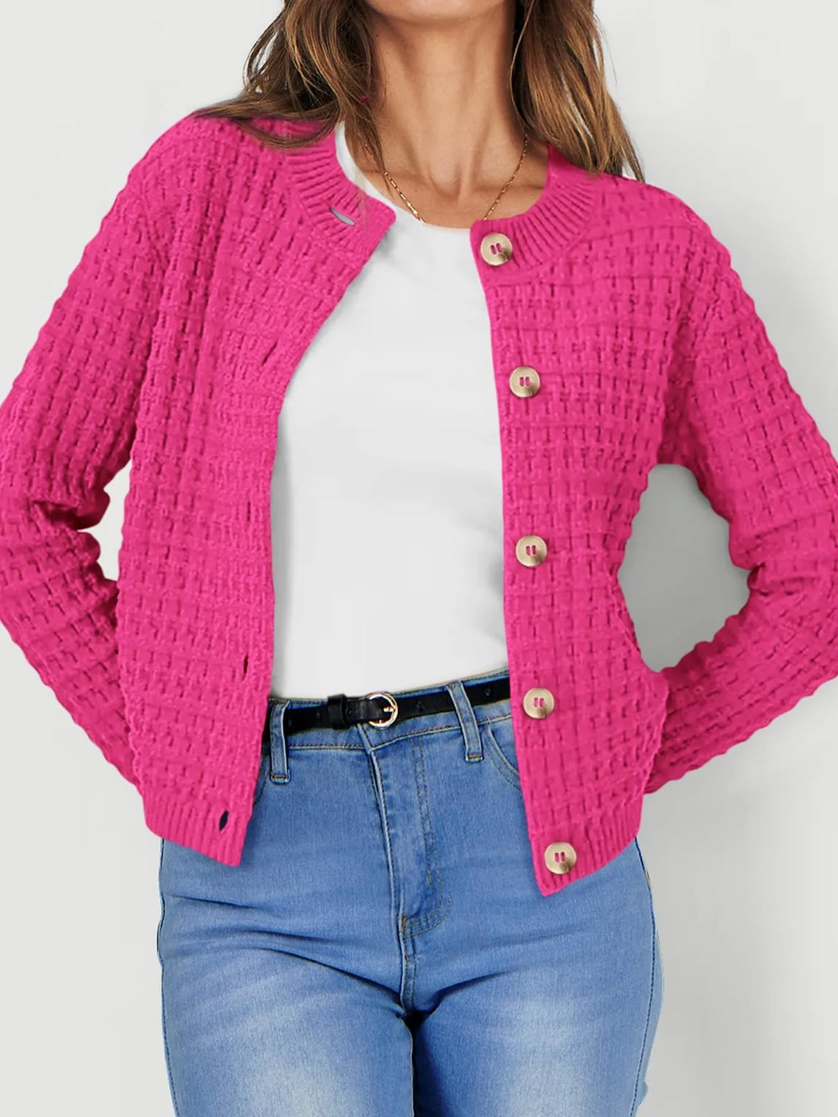 Harper™ - Button-Front Cardigan
