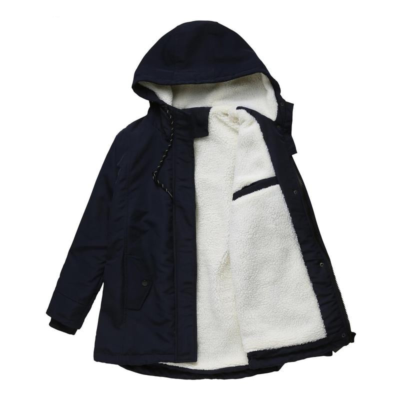 AMINA™ - Insulated Winter Jacket with Hood and Quilted Lining for Ultimate Warmth