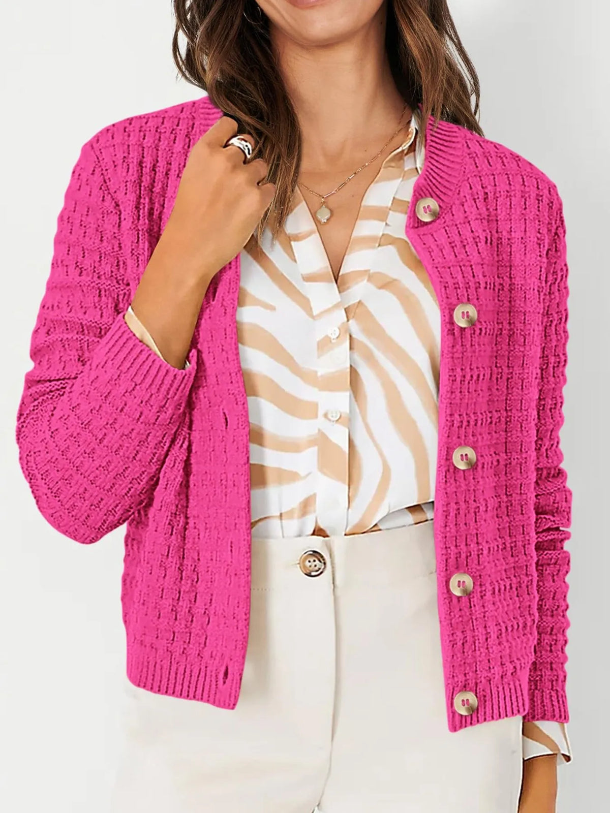 Harper™ - Button-Front Cardigan
