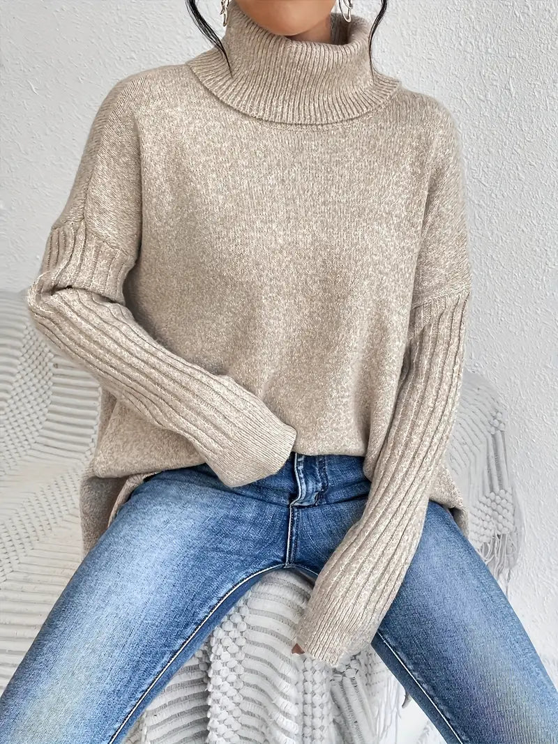 Bridgette™ - Comfortable Long Turtleneck Sweater