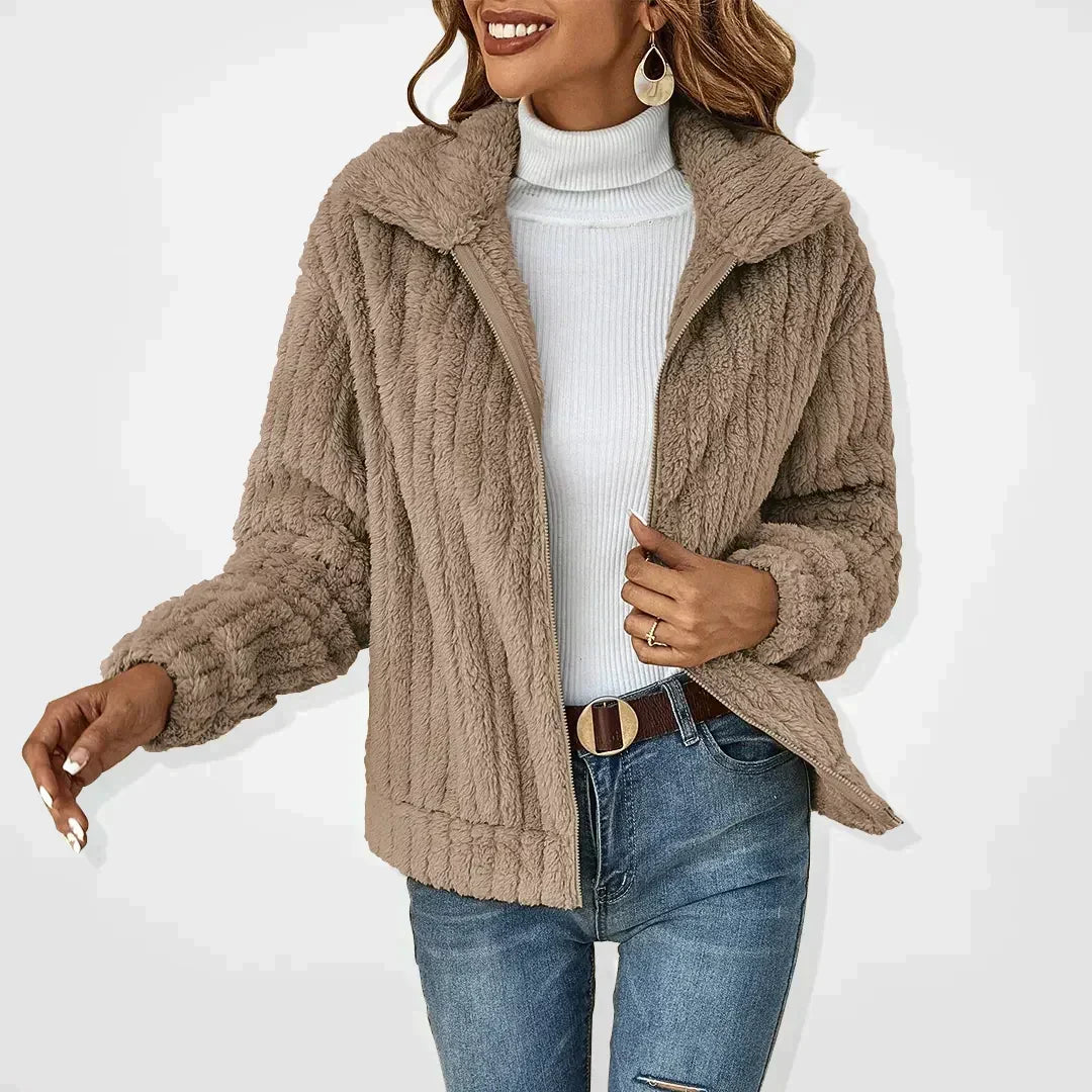 Iris | Elegant Fur Jacket