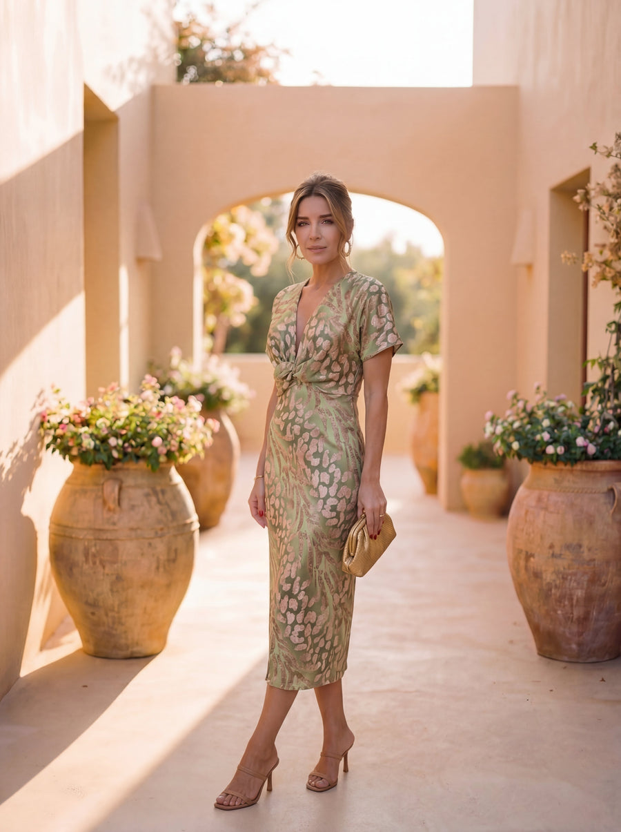 Antonella | Elegant dress in lightweight and flowing fabric