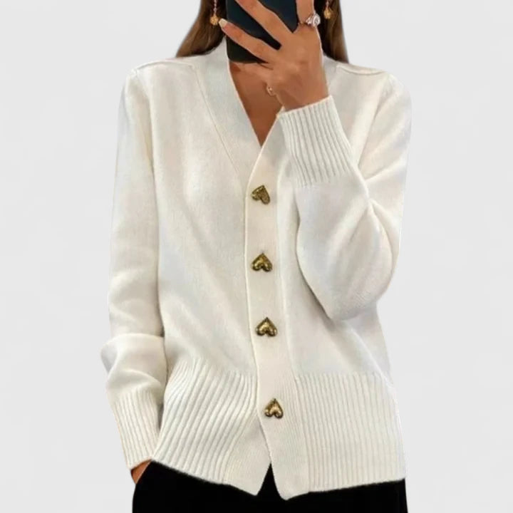 Isabella – Elegant Fall Cardigan