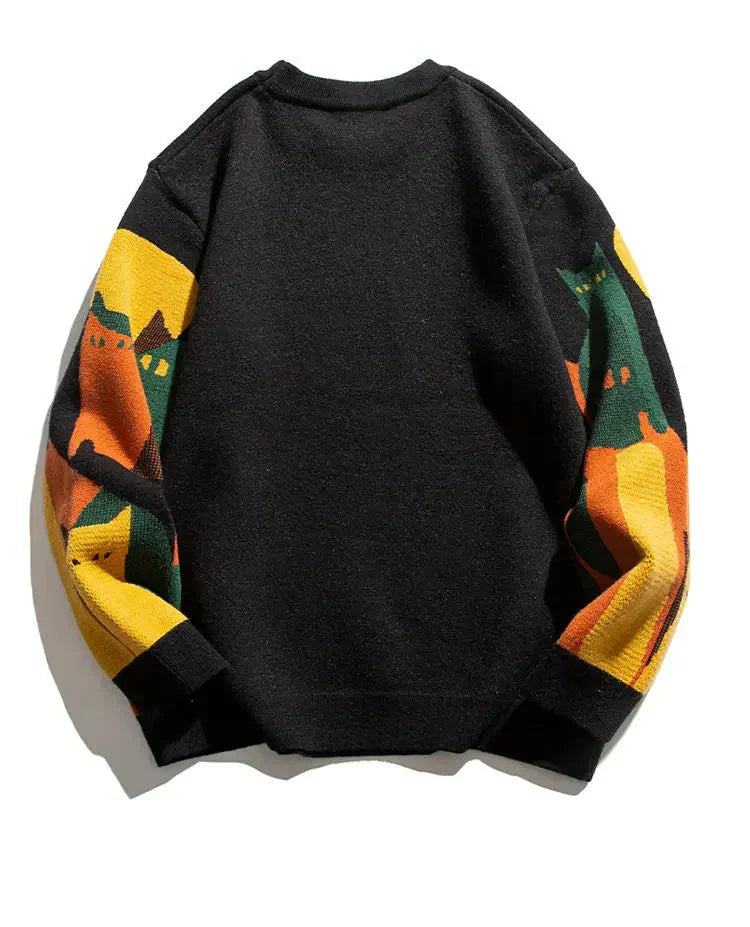 Toni™ - Cat crew-neck sweater