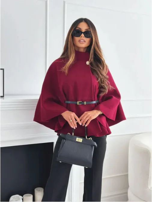 Pia - Coat with a Close-Fitting Waistband