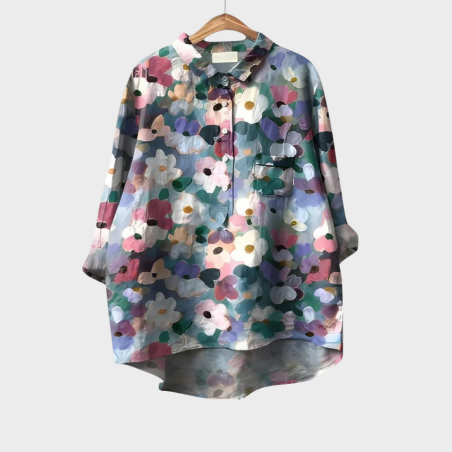 Elise | Elegant Summer Linen Shirt
