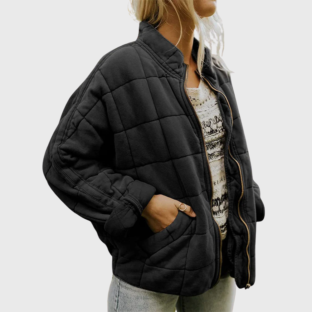 Amy | Quilted jacket with an elegant oversized look