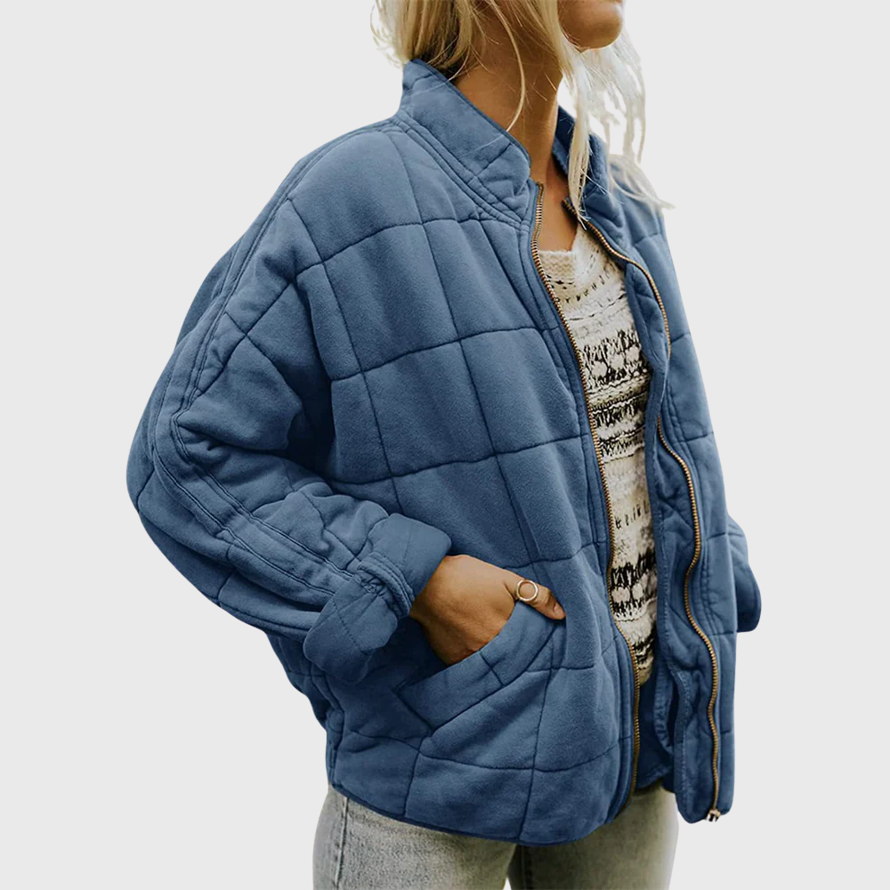 Amy | Quilted jacket with an elegant oversized look