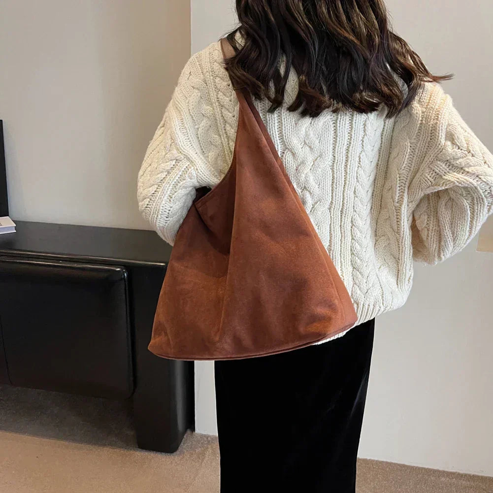 Jada | Suede Tote Bag
