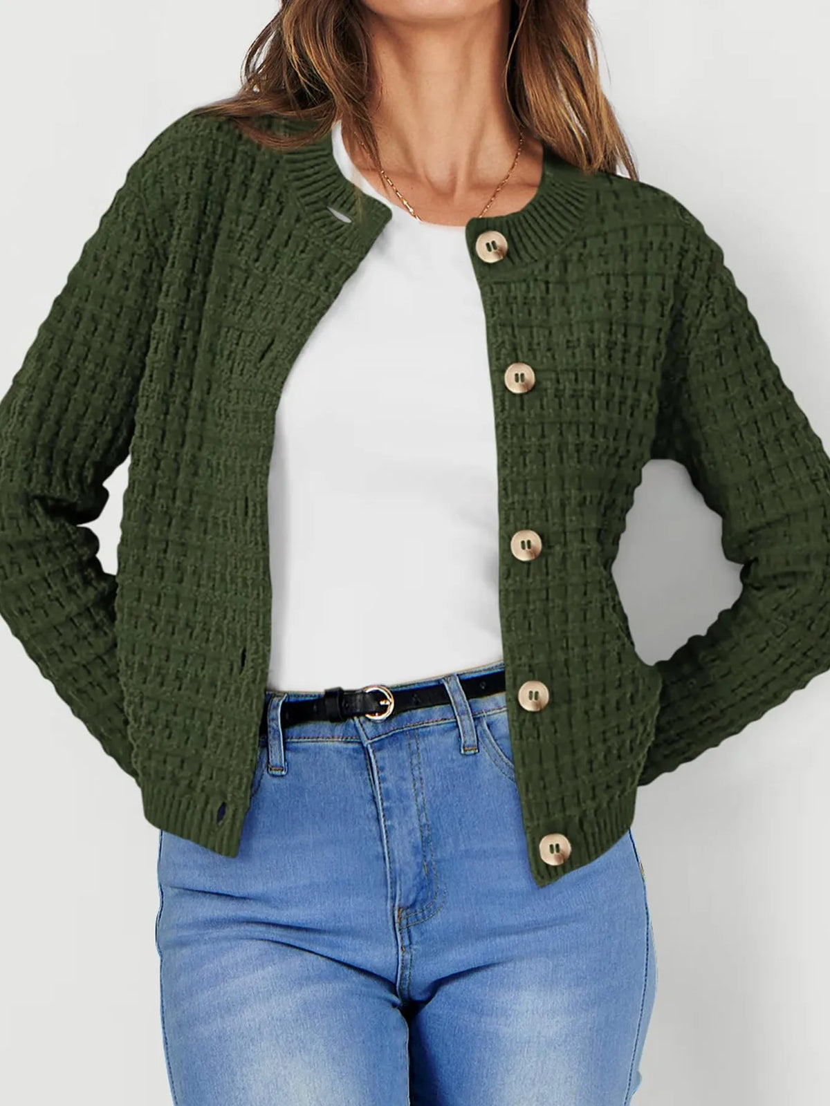 Harper™ - Button-Front Cardigan