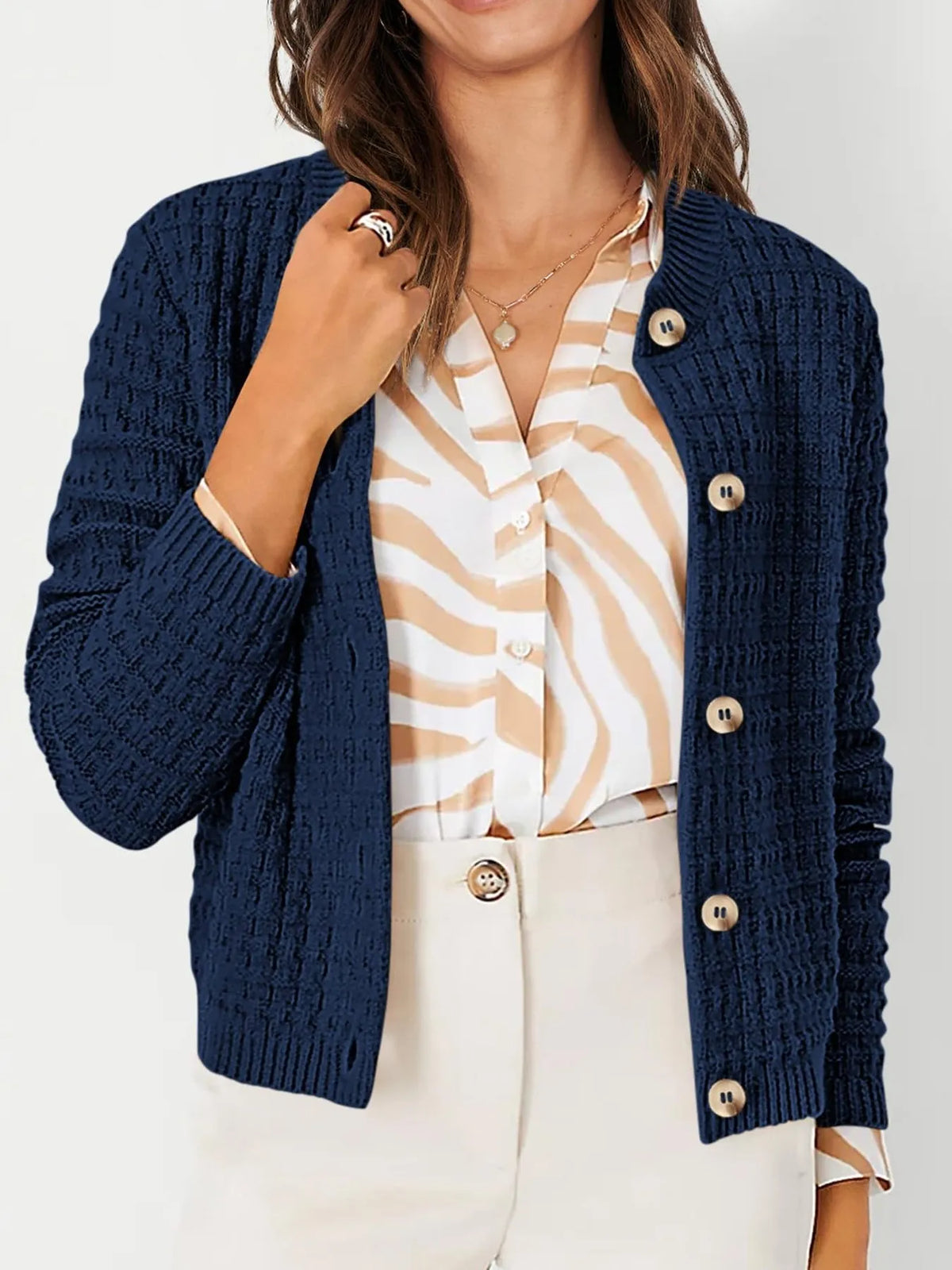 Harper™ - Button-Front Cardigan