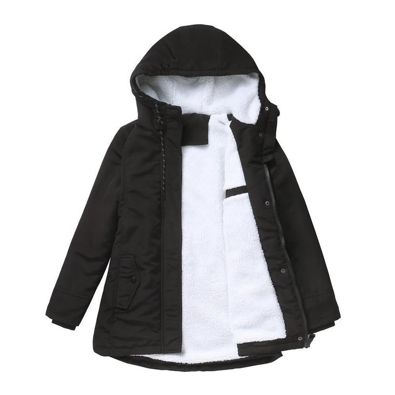 AMINA™ - Insulated Winter Jacket with Hood and Quilted Lining for Ultimate Warmth