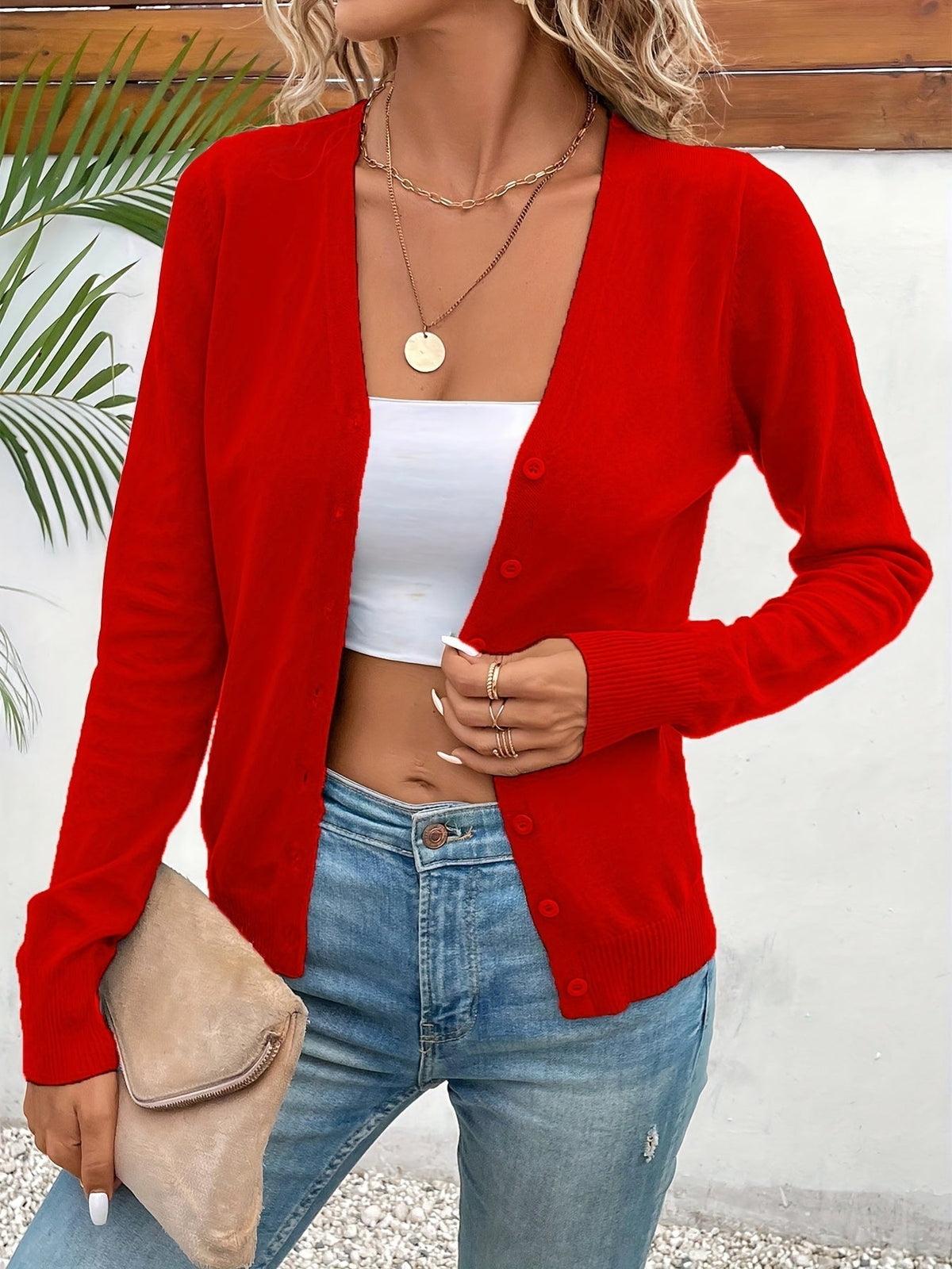 Odele™ - Graceful minimalist cardigan