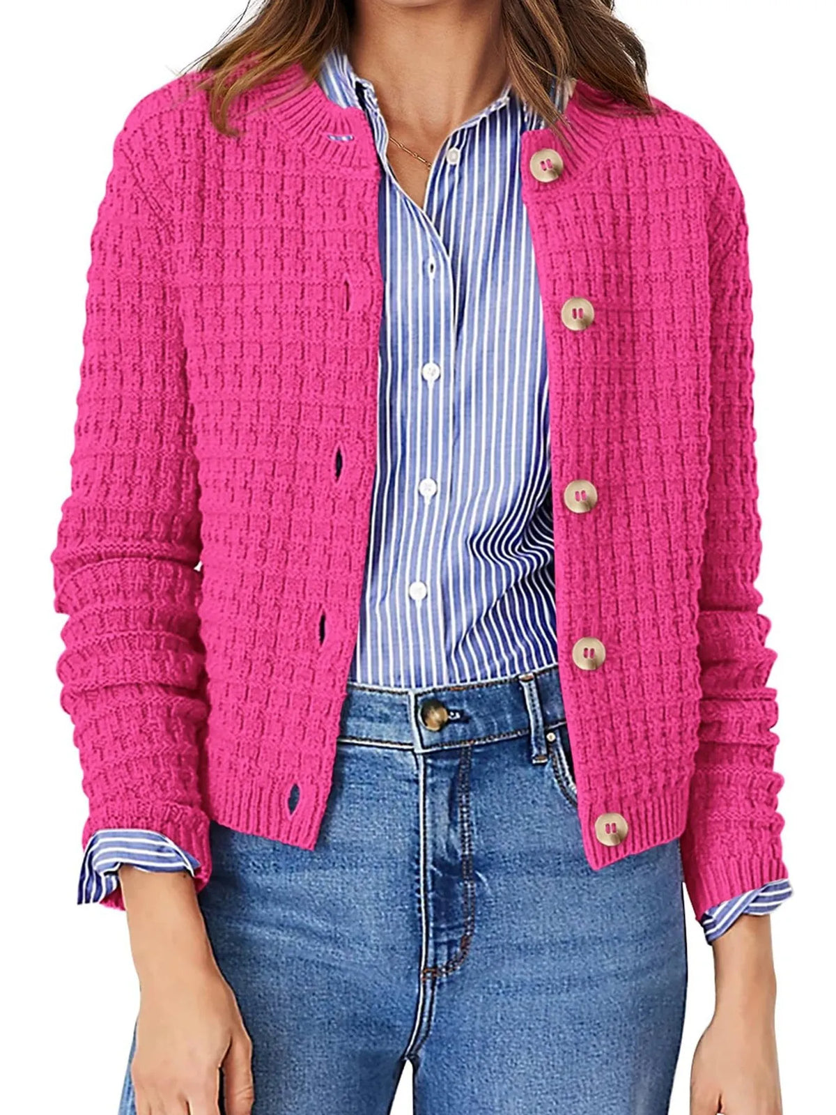 Harper™ - Button-Front Cardigan
