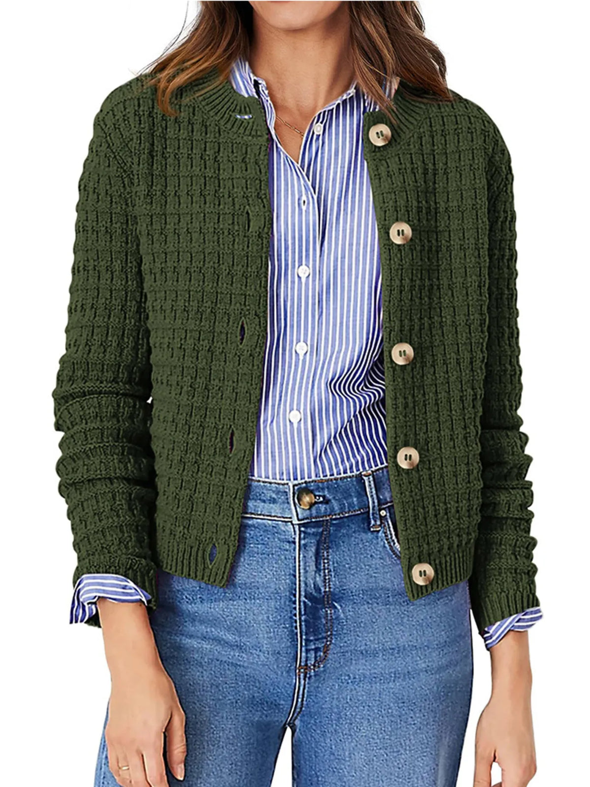 Harper™ - Button-Front Cardigan