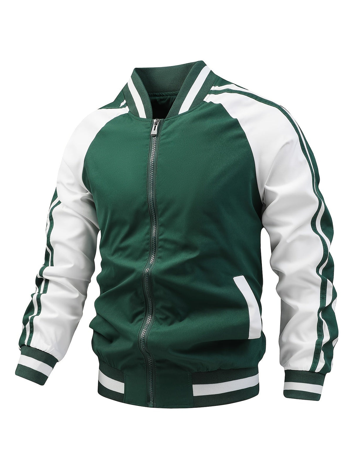 JULIAN – CLASSIC WHITE TRACK JACKET