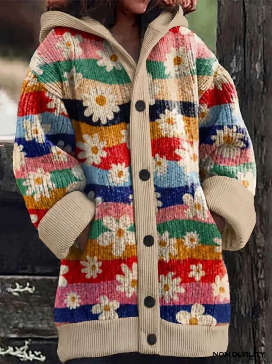 Isabella – Colorful Cat Cardigan