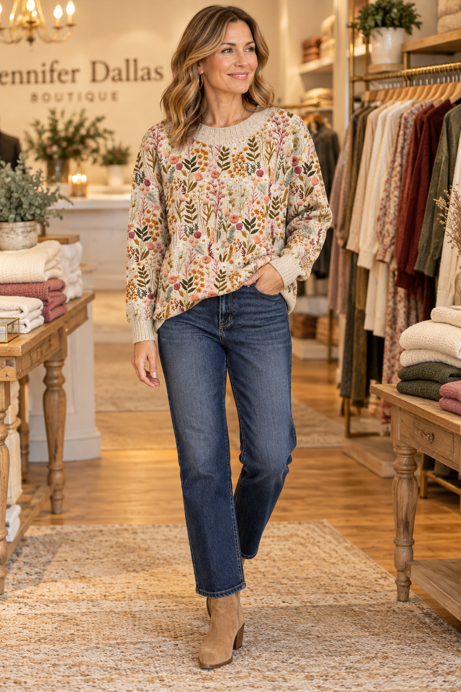 Jena Soft Sweater — Jennifer Dallas Boutique