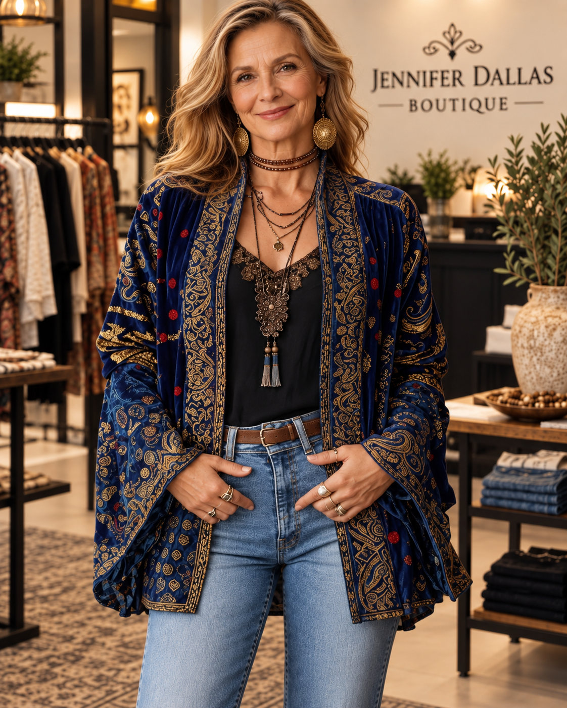Amara | Boho Kimono Jacket