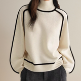 JULIA™ Turtleneck Pullover - White