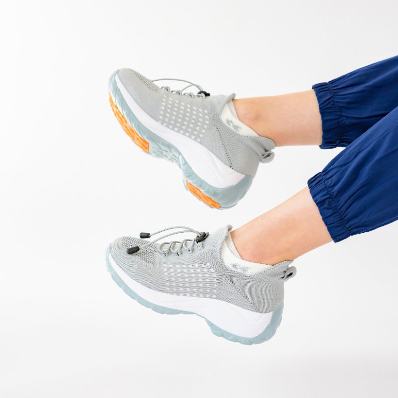 Ortho Stretch Cushion Shoes - Arctic Grey