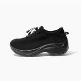 Ortho Stretch Cushion Shoes in Midnight Black