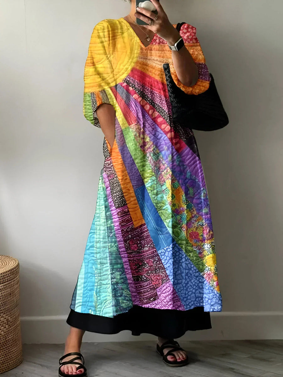 Diede™ | Colorful Joyful Dress