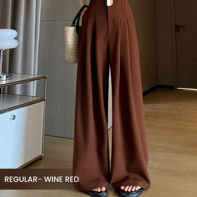 ELYSSA - HIGH WAIST WIDE TROUSERS